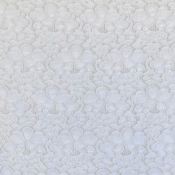 Thalia Sodi White Lace Pencil Skirt Size Small Knee Length Skirt - Picture 10 of 10